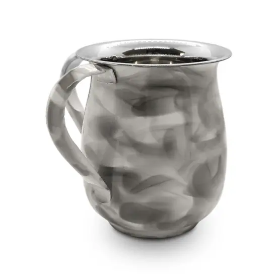 Smudged Charcoal Stainless Steel Wash Cup {1}