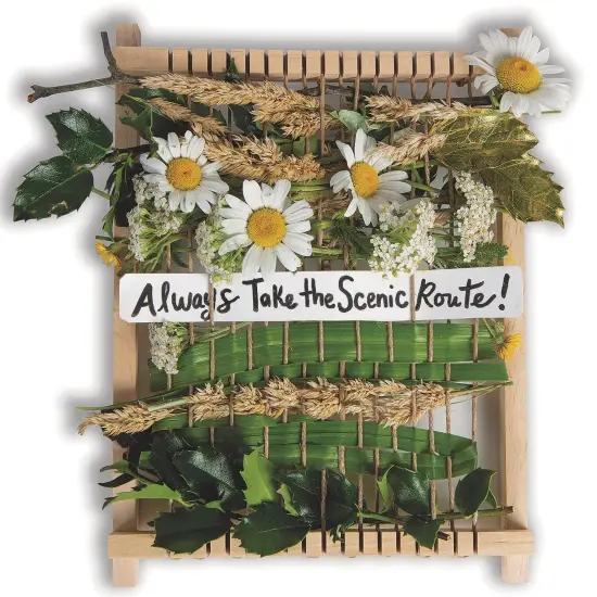 Wood Weaving Frame & Accessories {4}