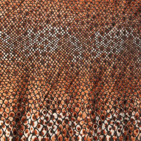 1 Yard Snake Print Fabric Multipurpose 36" x 60" Gray Snake {6}