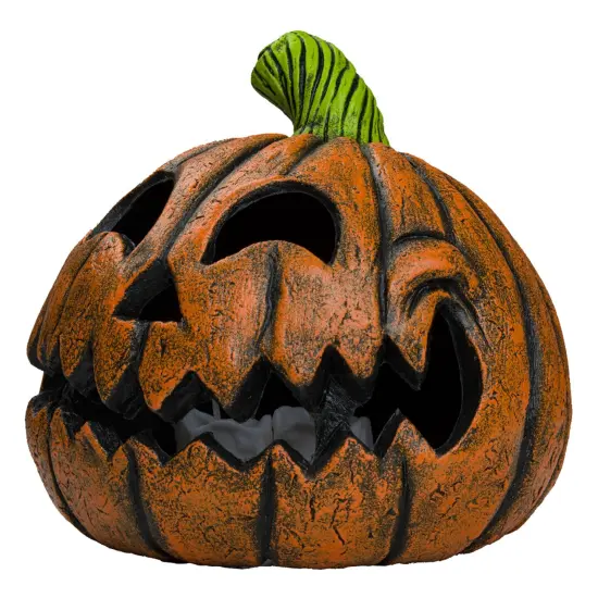 Happy Pumpkin Adult Costume Latex Mask {3}