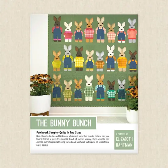The Bunny Bunch (eh 075) | Elizabeth Hartman | Sewing Pattern {1}