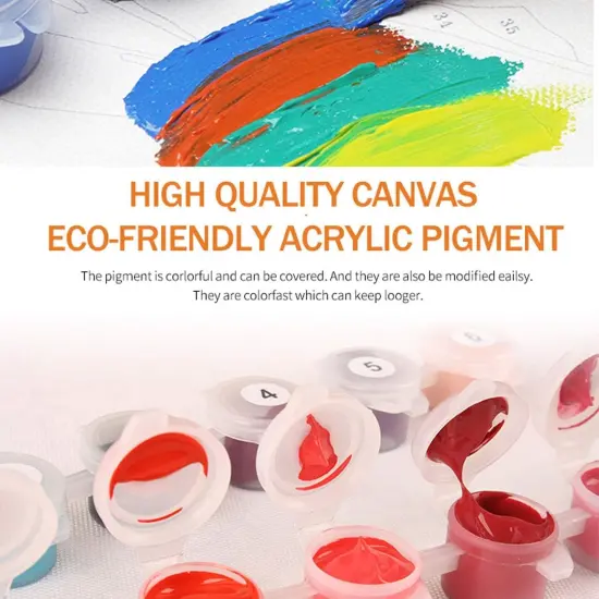 Paint by Numbers Kit for Kids (Color Octopus) {2}