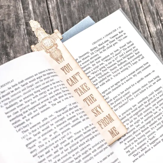 Bookmark - You Can't Take the Sky from Me {3}