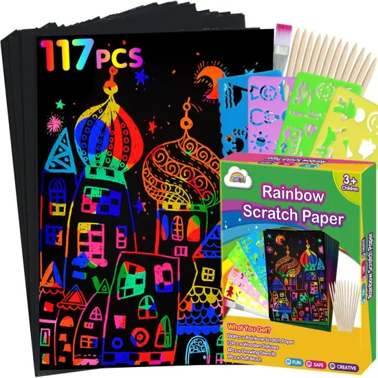 117Pcs Magic Art Craft Stuff {1}