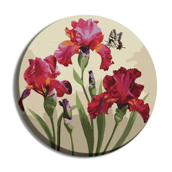 Painting by Numbers kit Exquisite irises KHO-R1032 {1}