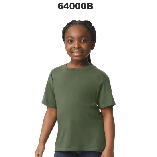 Gildan&reg; Softstyle Youth Crewneck Short Sleeve T-Shirt {4}