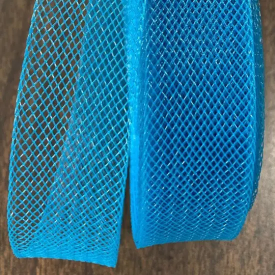 1 Yard Horsehair Trim 100% Nylon Crinoline Braid Webbing for Dresses, Veils & Hats 1" Wide Turquoise {1}