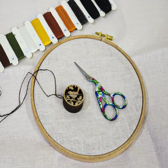 Scissors for Embroidery and Detail Work F07M4-1-Stork 5 {2}