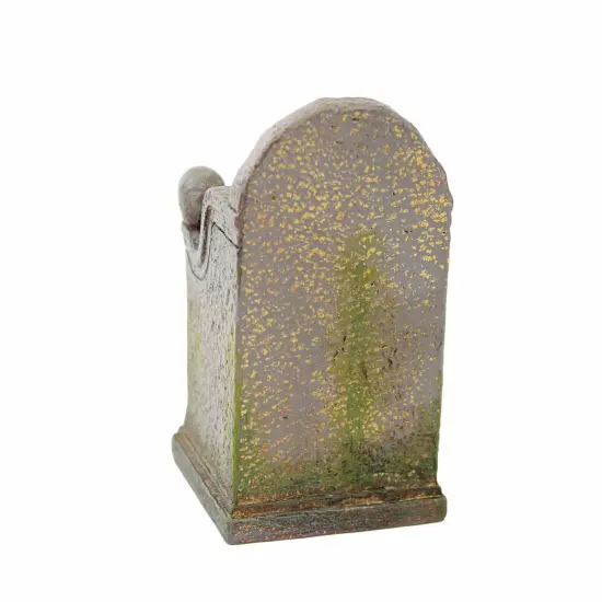 Department 56 Villages 3.25 In Scary Skeletons Throne Halloween Halloween Village , Halloween Decor Halloween Chair Skull Gray {2}