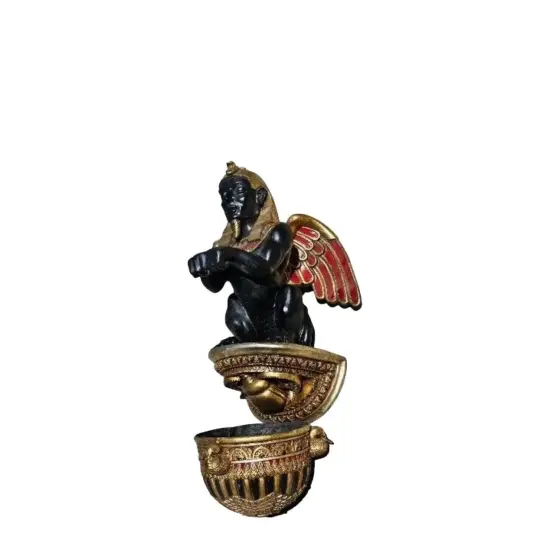 Pre-Owned Egyptian Plant Holder Statue {1}