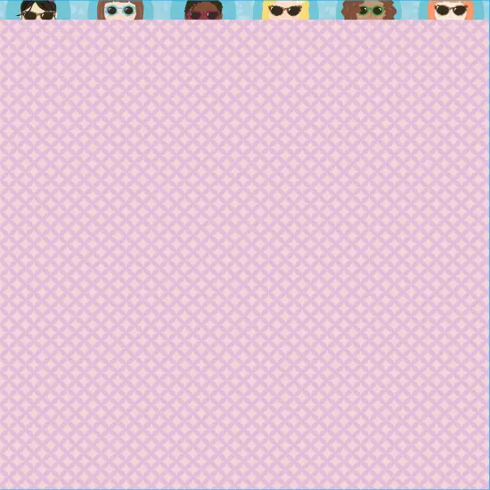 Damask Love Life's A Party Double-Sided Cardstock 12"X12" {5}