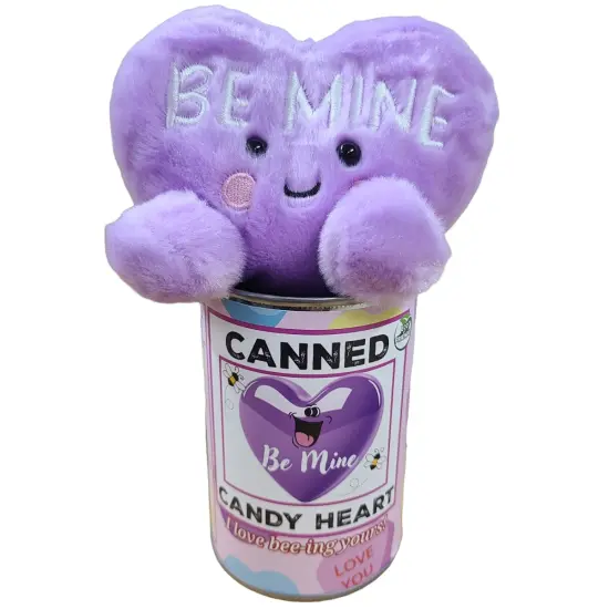 CANNED CANDY HEART STUFFED ANIMAL {3}