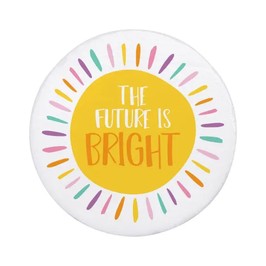 Craft Express 4 Pack Round Marble Sublimation Coasters &ndash; 4" White Stone Blanks {2}