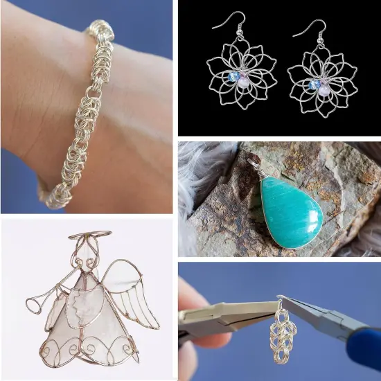 The Beadsmith Silver Filled Wire, 20 Gauge Dead Soft Round - 0.5 oz (9.37ft) {6}