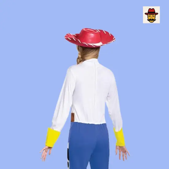 Disney Toy Story Jessie Womens Costume Jumpsuit and Hat for Themed Events {5}