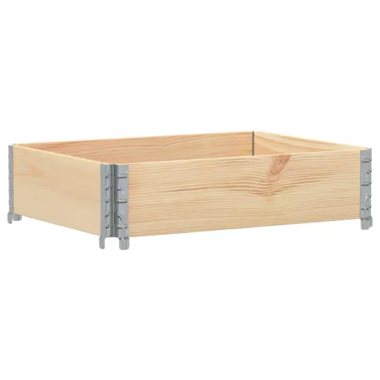 vidaXL Garden Planter 31.5x23.6 Solid Pine Wood {2}