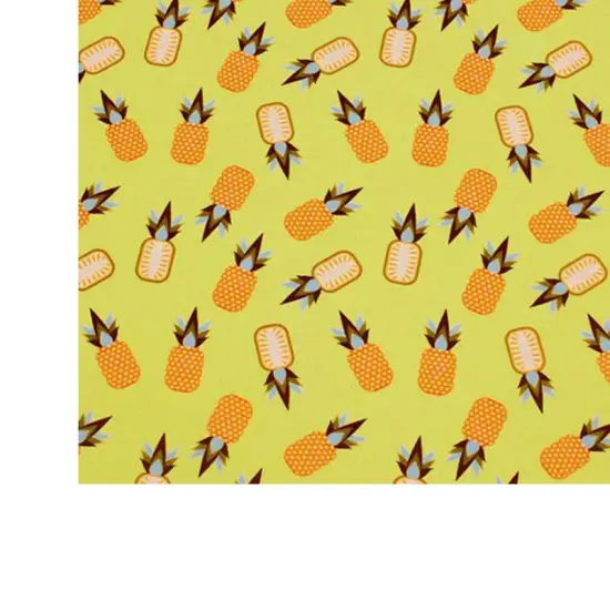 Kawaii Pineapple Party Printed Spandex {3}