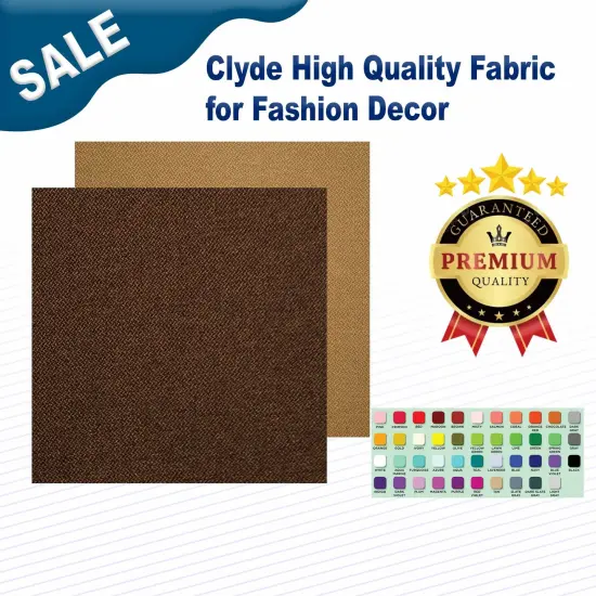 Clyde High Quality Fabric for Fashion & Decor Plum {2}