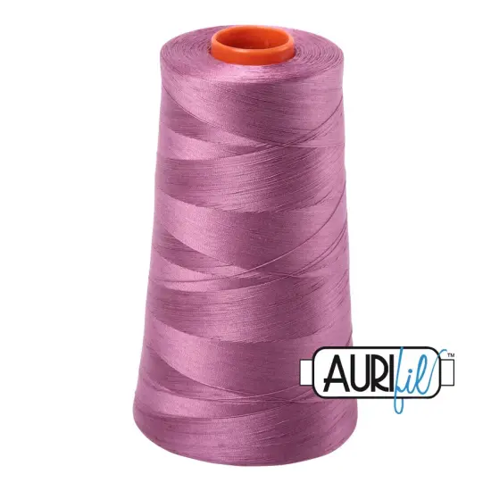 Wine (5003) | 50wt Cone (5900M / 6452Y) | Aurifil Thread {1}