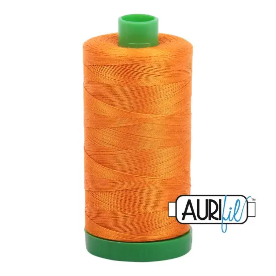 Burnt Orange (1133) | 40wt Large Spool (1000M / 1094Y) | Aurifil Thread {1}