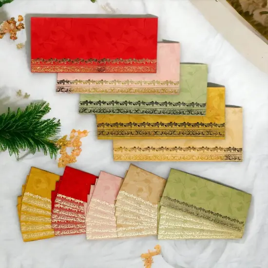 Money Envelopes for Cash Gifts Assorted Color Designs Money Holder Card Fancy Packet Lifafa Shagun Gift Envelope for Christmas Diwali Easter Birthday Wedding Eid (set of 25/50/100) {2}