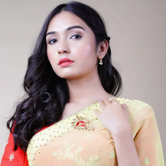 Boho Vintage Flower Earrings for Women - Faux Pearl Round Flower Leverback Earrings Beaded Floral Dangle Drop Earrings with Gold Platting Indian Jewelry for Bride Birthday Gift for Her {5}