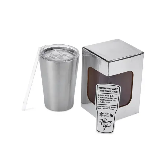 Makerflo 12 oz Stainless Steel Kids Tumbler with Clear Splash Proof Lid, Craft-Ready for DIY Gifts & Personalization (Epoxy, UV DTF, Vinyl, and Laser Engraving) {7}