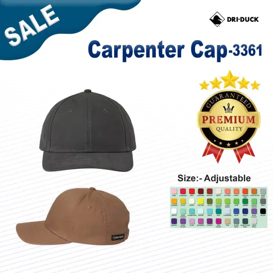 DRI DUCK&reg; Carpenter Cap Field Khaki {3}