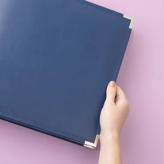 We R Classic Leather D-Ring Album 8.5"X11" {7}