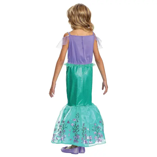 Kids Deluxe Little Mermaid Ariel Costume Toddler, Perfect for Costume Parties Toddler Medium Fits Sizes 3T&ndash;4T {2}