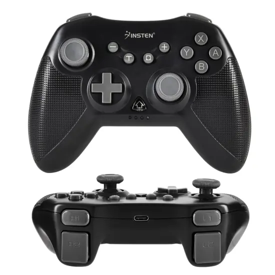Wireless Controller for Nintendo Switch/OLED Model/Switch Lite, With Programmable Buttons, Gyro Axis, Turbo, Vibration, Black {6}