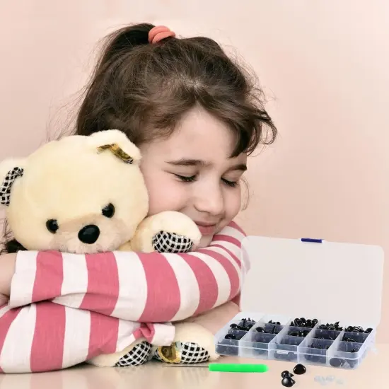 566PCS Safety Eyes and Noses for Amigurumi {2}