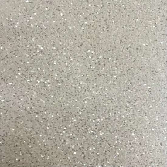 1 Yard Sequins Embroidered Stretch Velvet Rodeo Fabric Clear Iridescent {1}