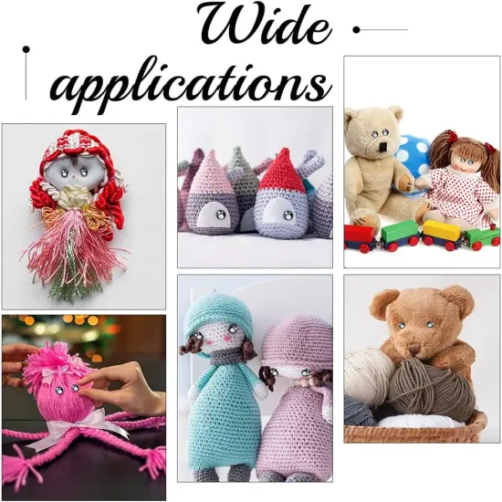 40 Sets Crochet Eyes - 18/20/23.5/30mm {3}