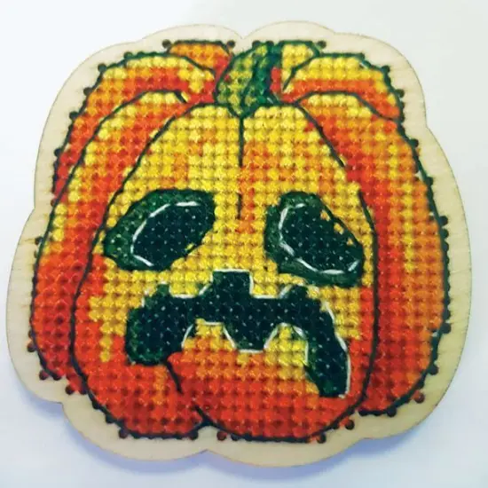 Pumpkin Counted cross stitch kit 5579A {1}