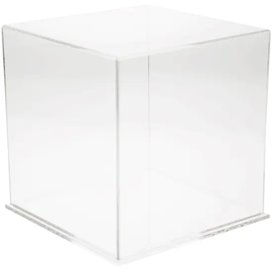 Plymor Clear Acrylic Display Case, 11" x 11" x 11" Clear Base {1}