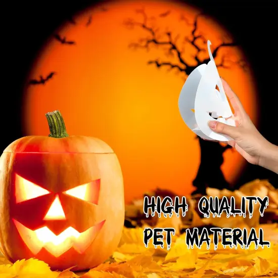 Stencils Reusable Large Plastic Halloween Pumpkin Decorative(Classic,Funny) {5}