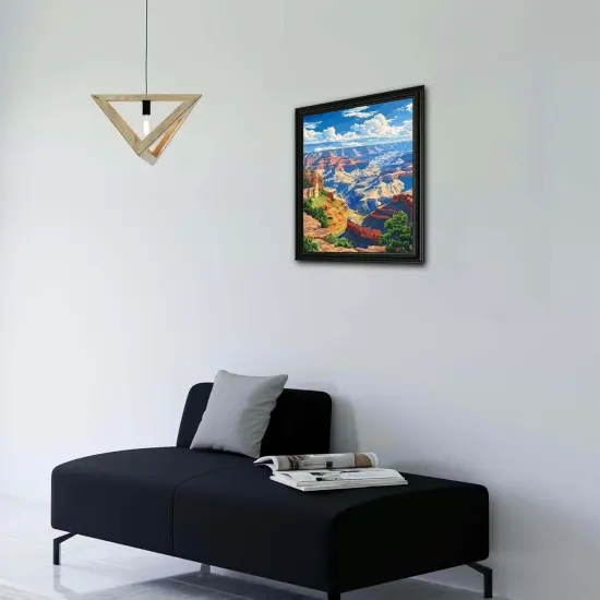 Nature Scenery Acrylic Painting on Canvas for Home Wall Decor(16&times;20inches, Unframe) {3}