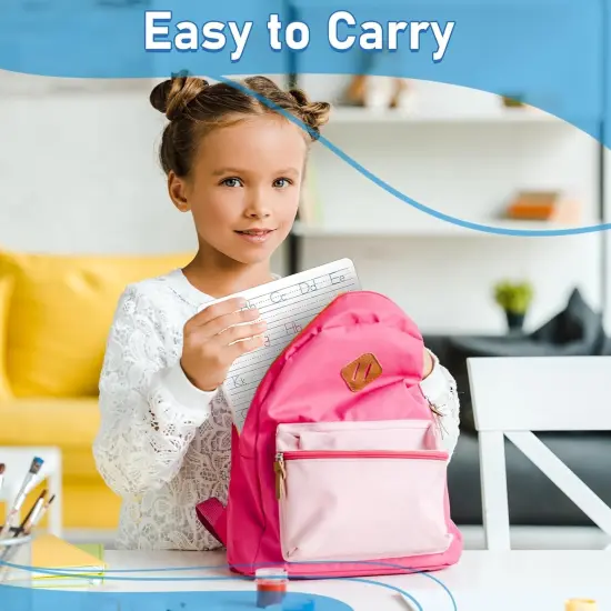 24pcs Dry Erase Board Practice for Kids Letter Alphabet - White {4}