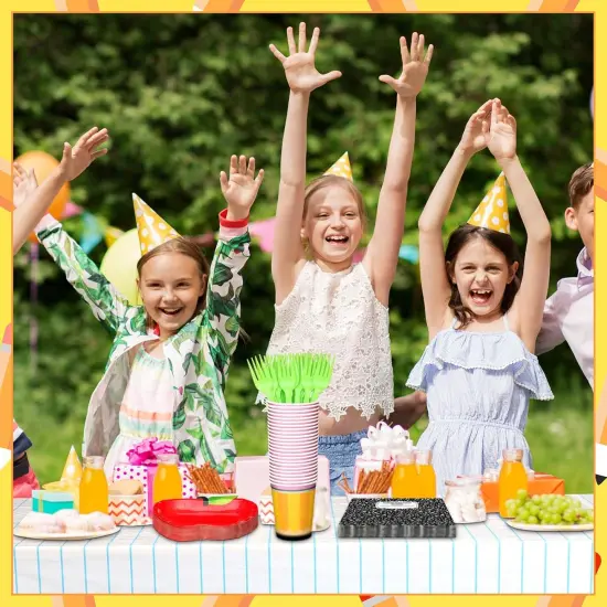 146 Pcs Back to School Decoration Apple Paper Plates {5}