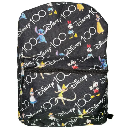 Disney Friends 100th Anniversary 16" Backpack with All Over Print {1}