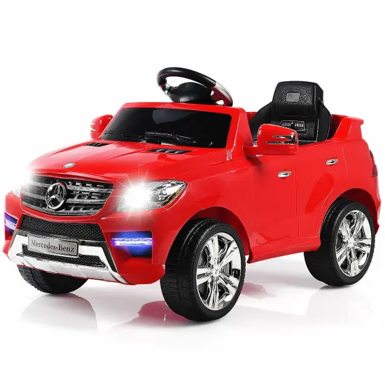 Costway Mercedes Benz ML350 6V Electric Kids Ride On Car Licensed MP3 RC Remote Control {1}