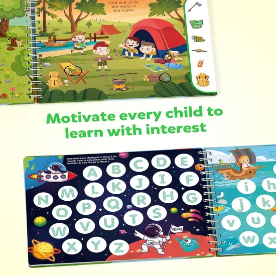 Pencil Control Tracing Workbook {3}