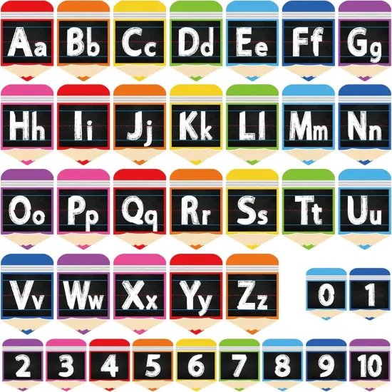 37 Pcs Alphabet Bulletin Board Set {1}