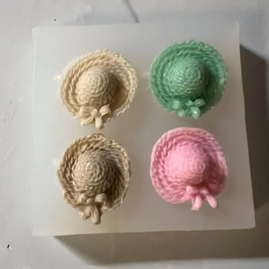 Fancy Hat Lucia Quad Silicone Mold {6}