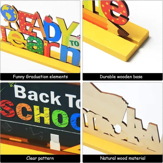 4 Pieces Back to School Party Decorations {2}