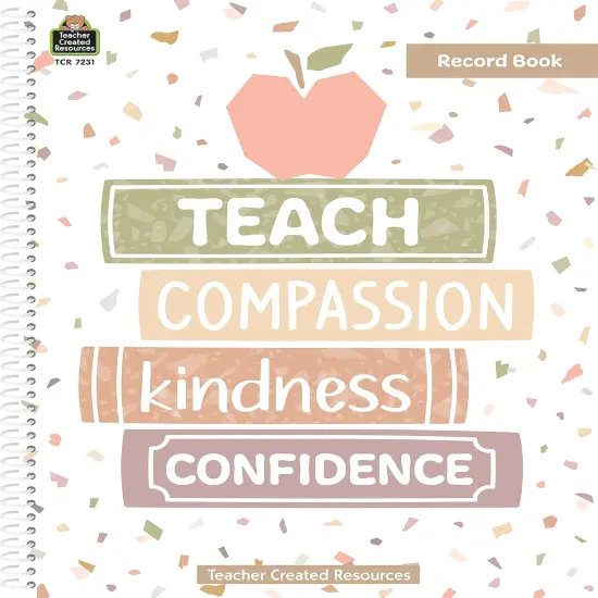 Terrazzo Tones Teachers Record Book {1}