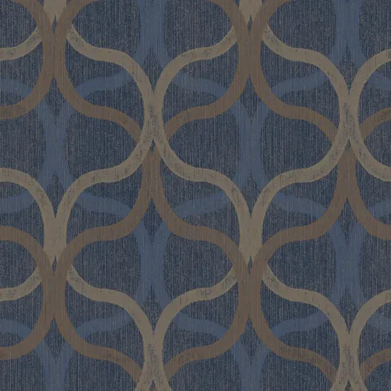 Boutique Refine Geo Navy & Gold {2}