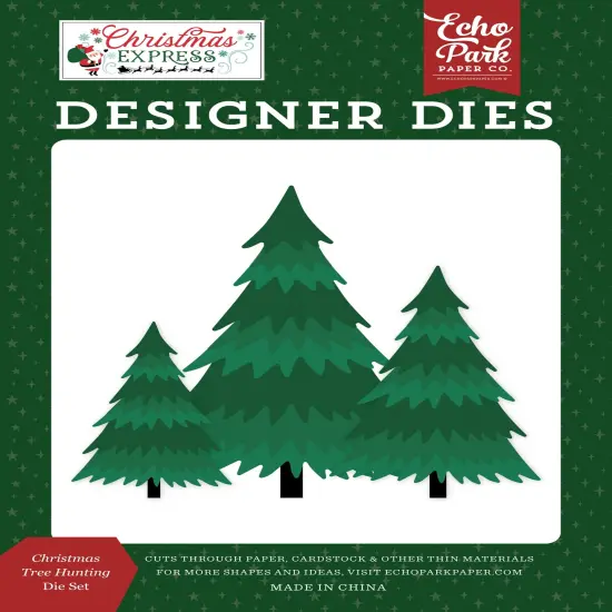 Christmas Express Large Die Set-Christmas Tree Hunting {1}