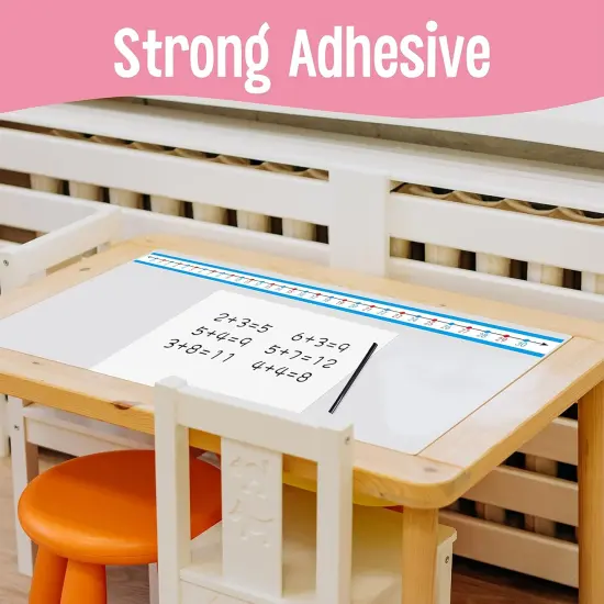 36 PCS Student Number Line, Self-Adhesive 0 to 30 Number Line Strips {4}
